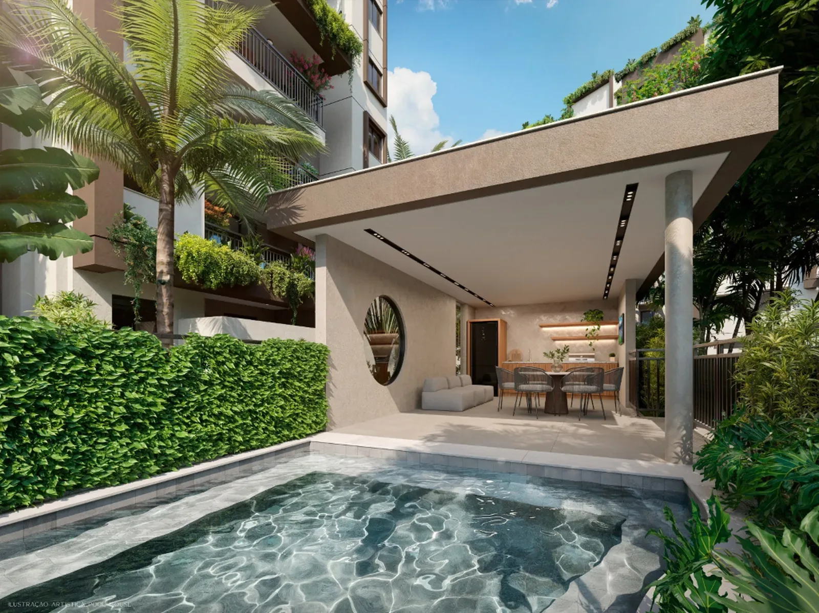 Living Wellness Grajaú — Piscina
