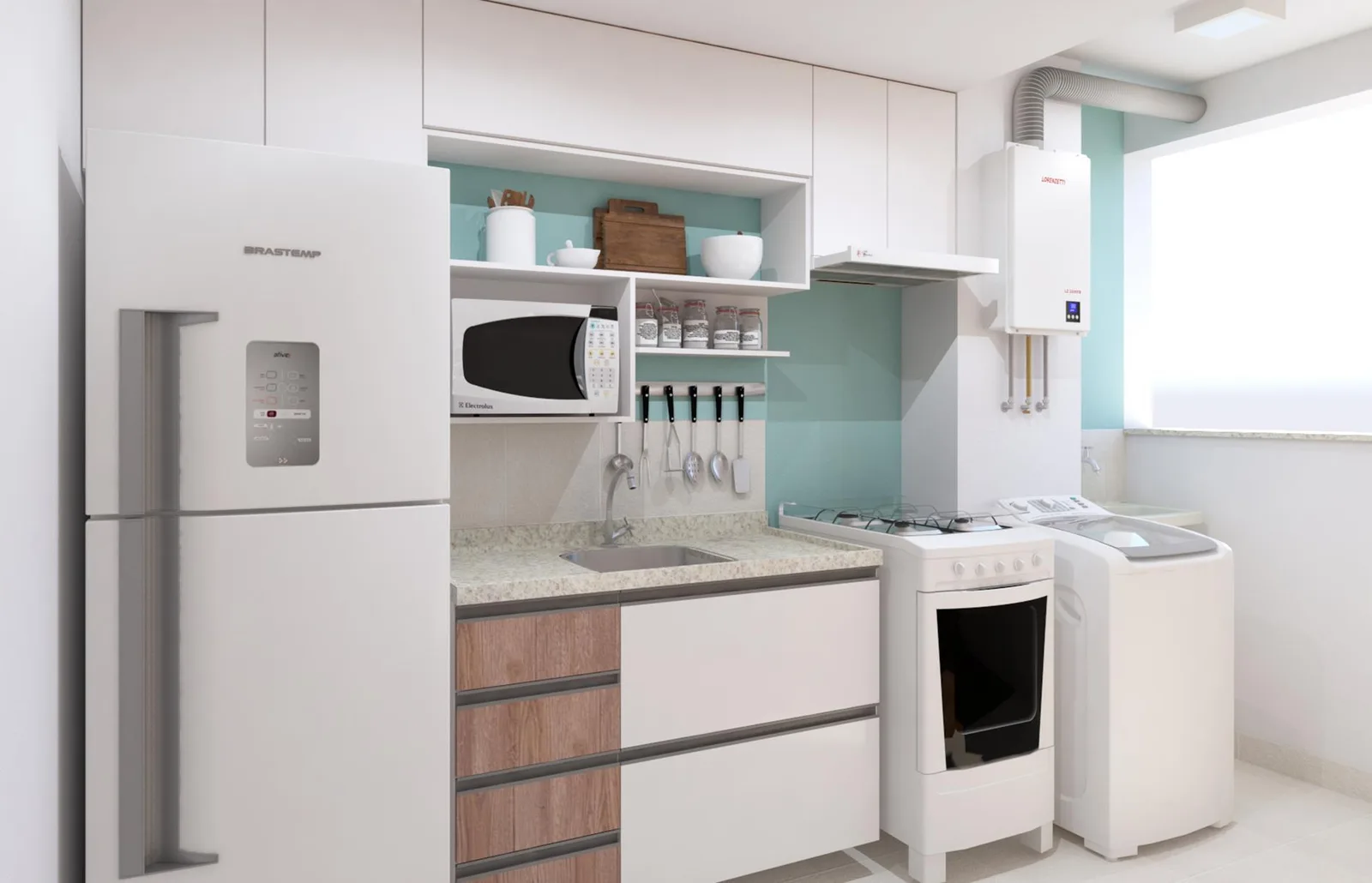 Mobi Residencial — Cozinha