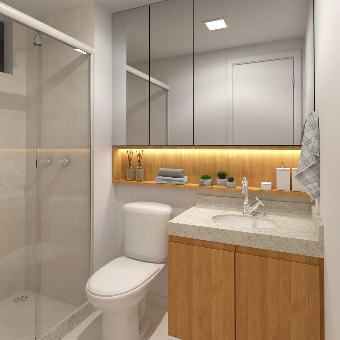 Mobi Residencial — Banheiro
