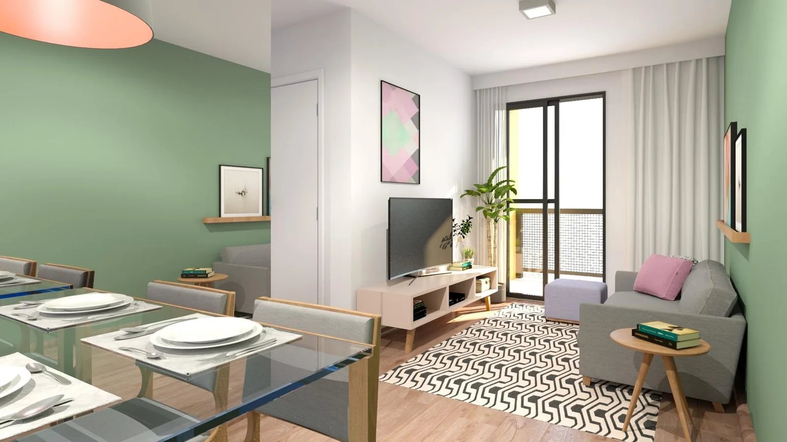 Mobi Residencial — Living