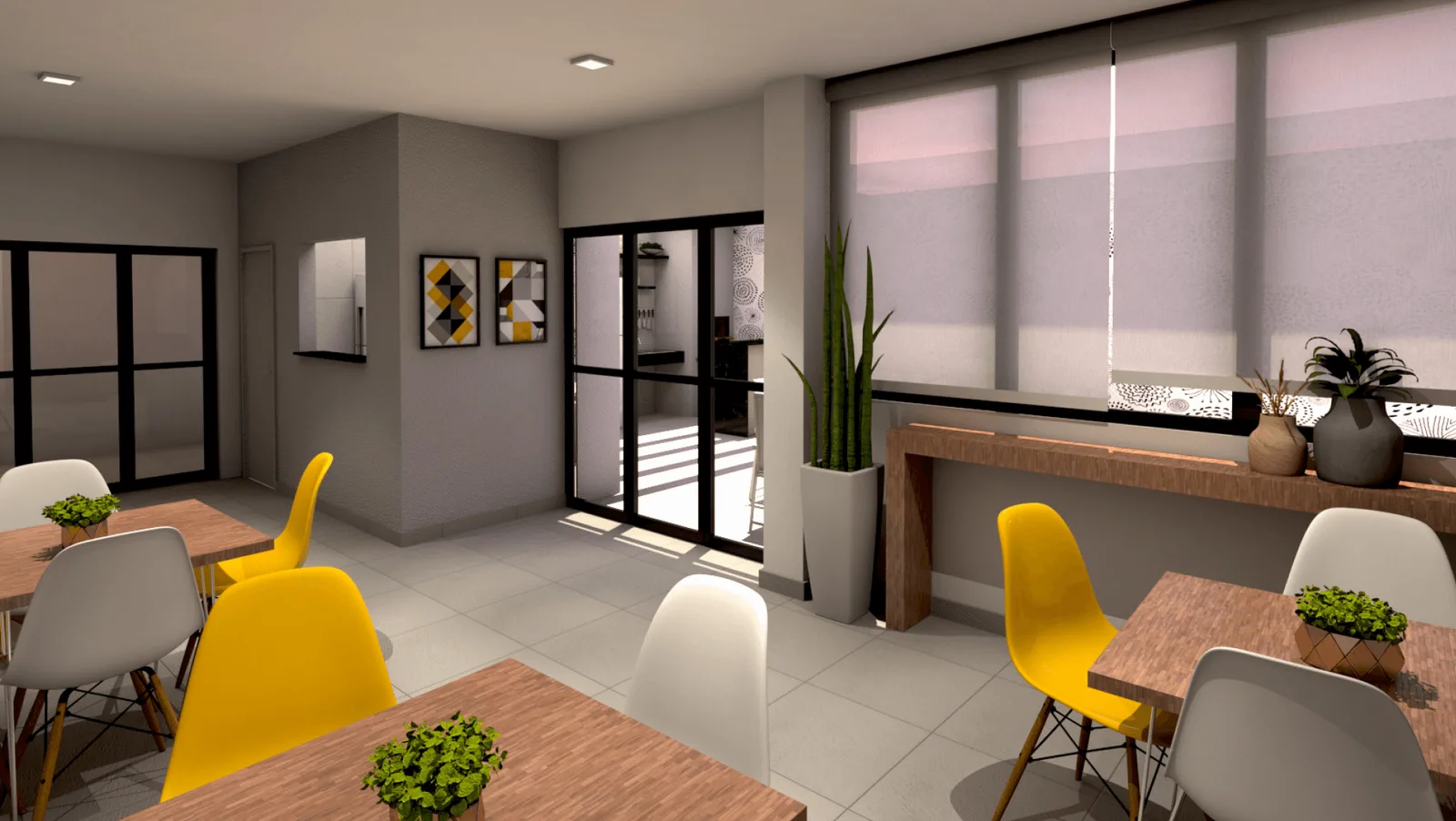 Mobi Residencial — Salao de festas