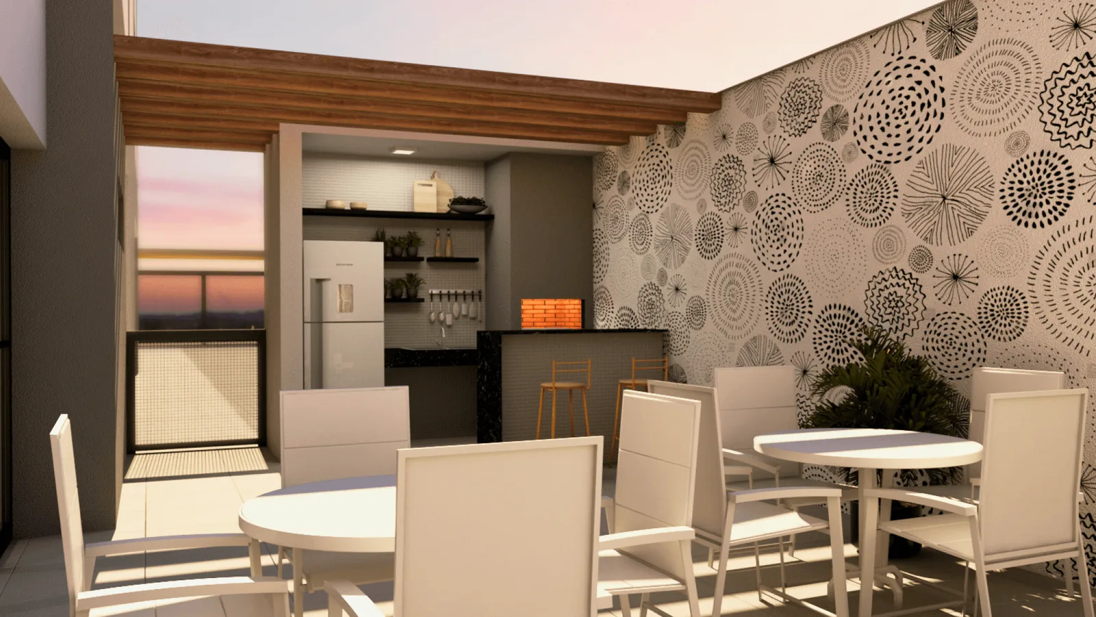 Mobi Residencial — Churrasqueira