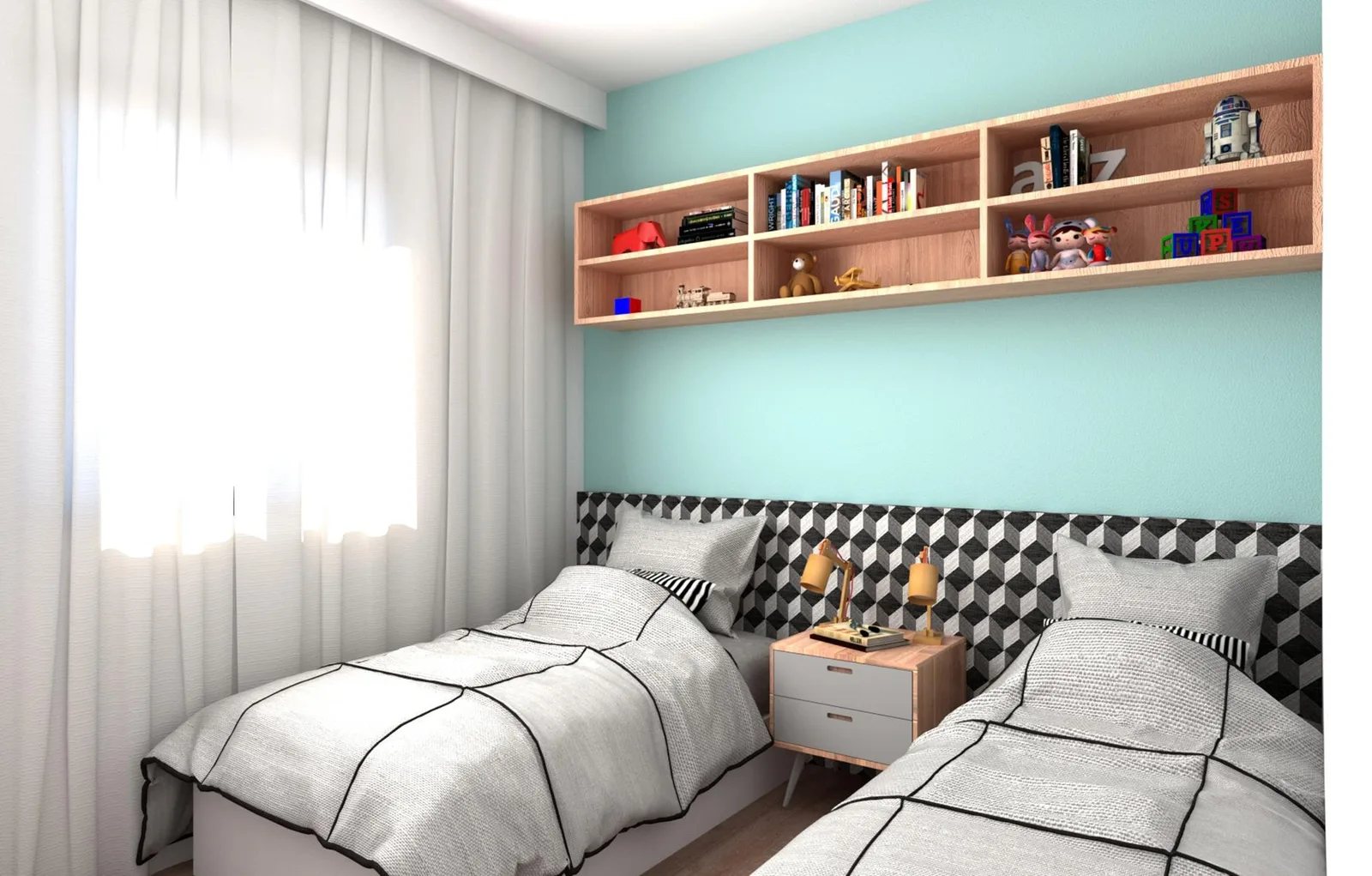 Mobi Residencial — Dormitorio