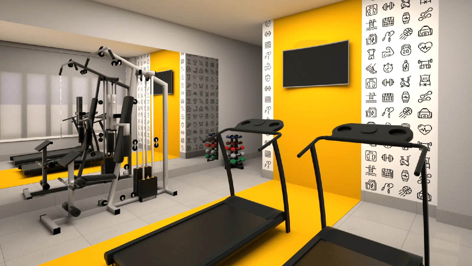 Mobi Residencial — Fitness