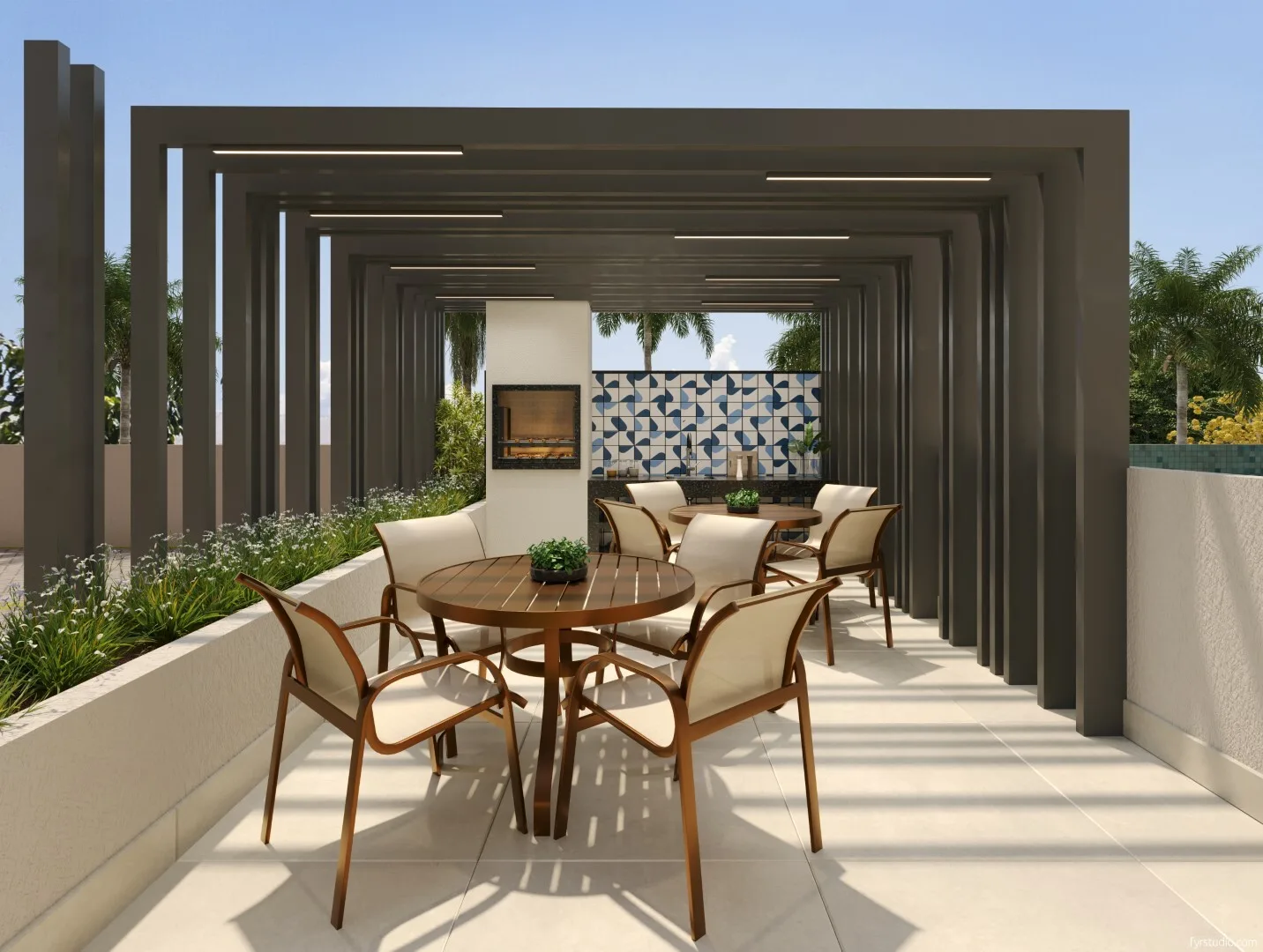 BeOn Porto Residencial — Churrasqueira