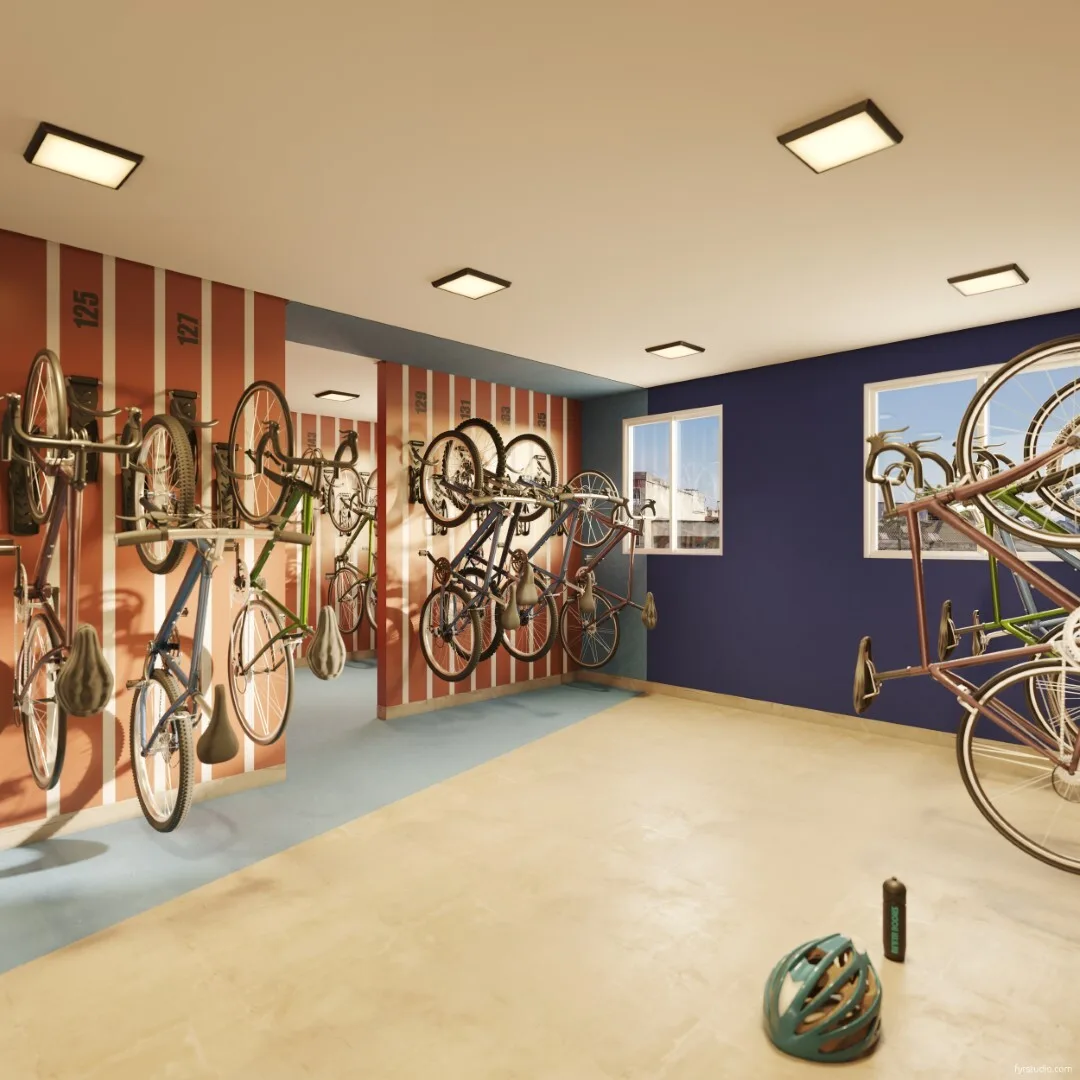 BeOn Porto Residencial — Bicicletario
