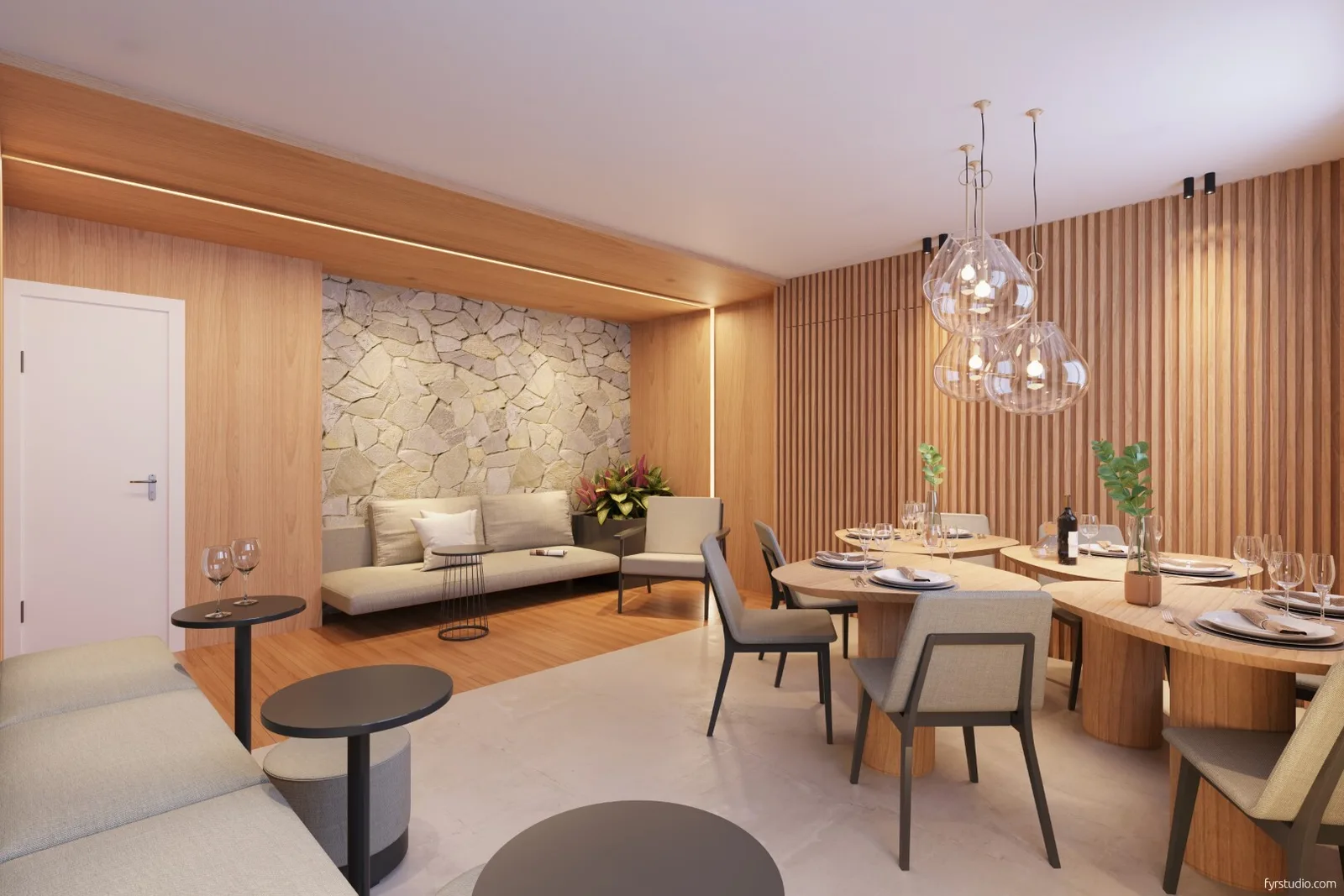 BeOn Porto Residencial — Salao de festas