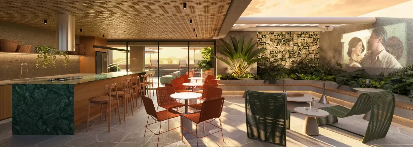 Oriá Residencial — Espaço gourmet