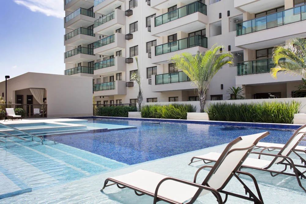 Ocean Pontal Residence — Piscina