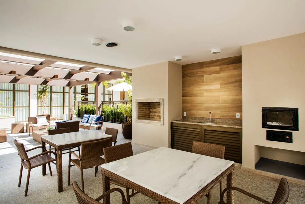Ocean Pontal Residence — Churrasqueira