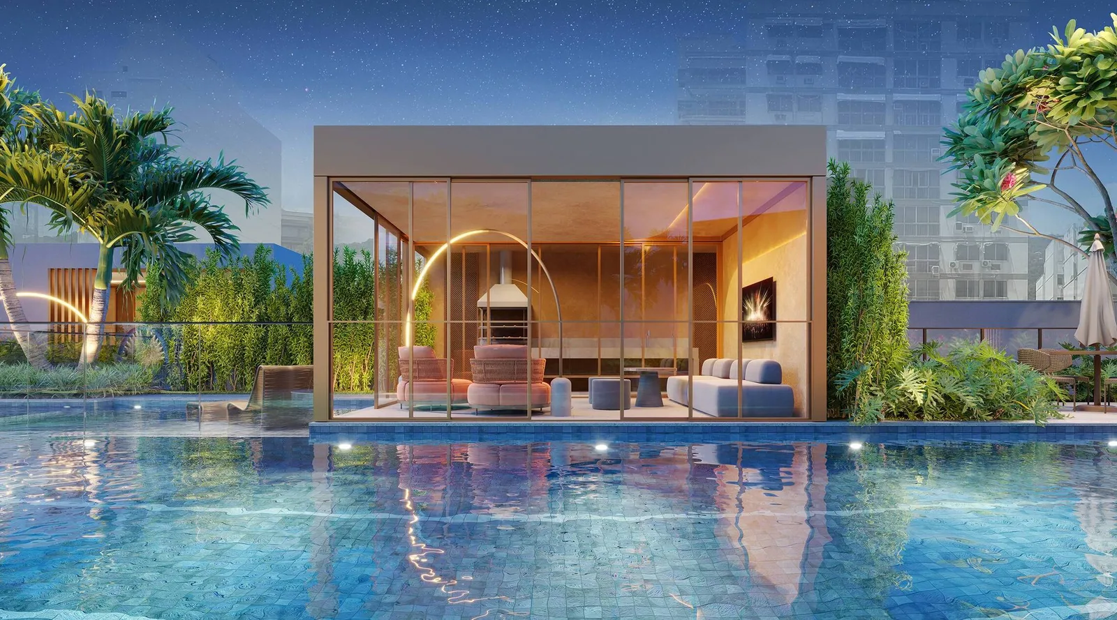 La Isla Residence Club — Pool house