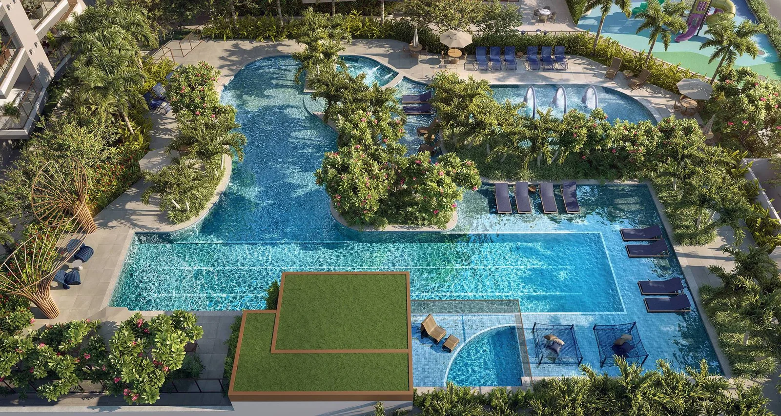 La Isla Residence Club — Piscina
