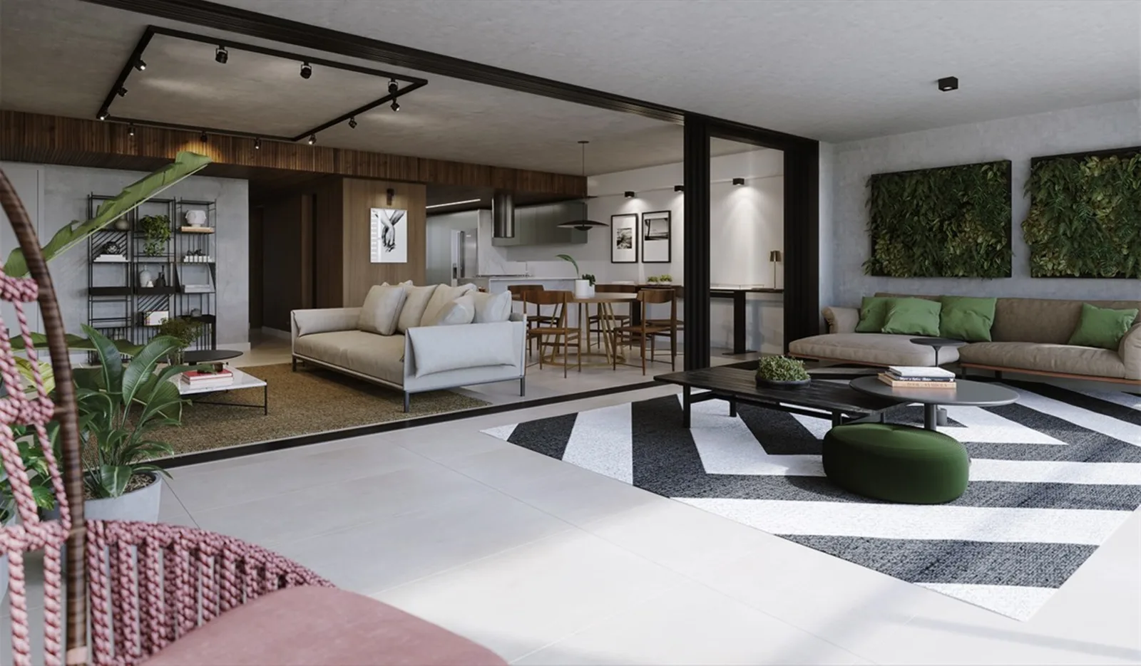 OKA Residence Lagoa — Living
