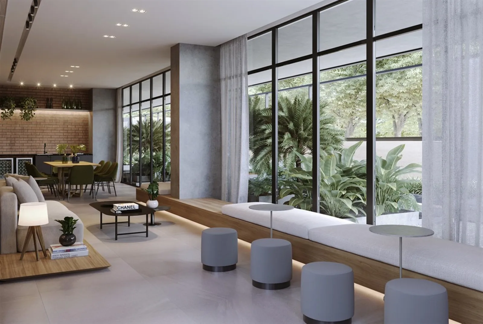 OKA Residence Lagoa — Salao de festas