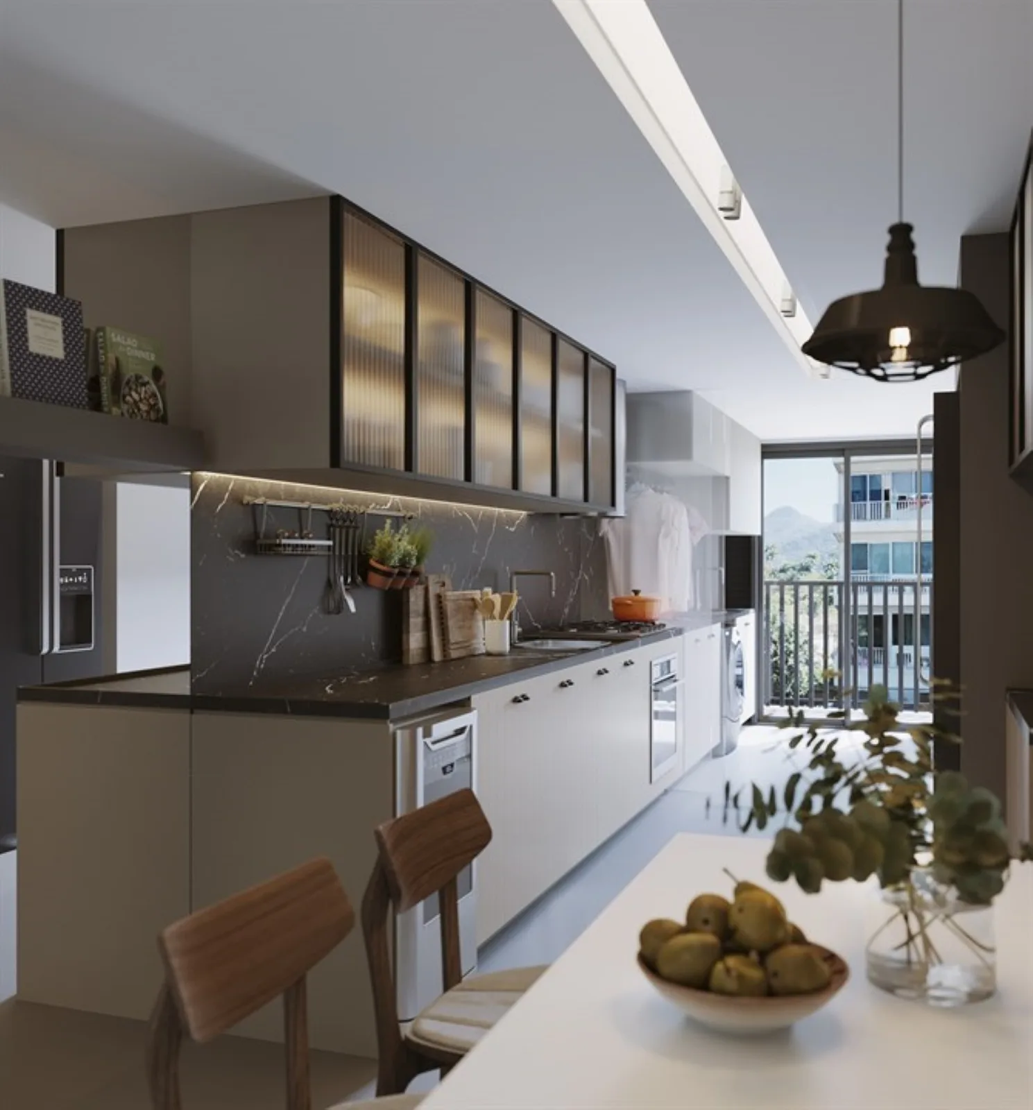 OKA Residence Lagoa — Cozinha