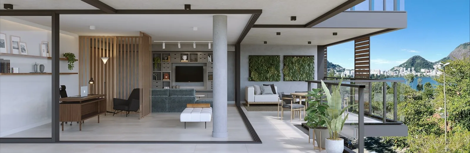 OKA Residence Lagoa — Varanda