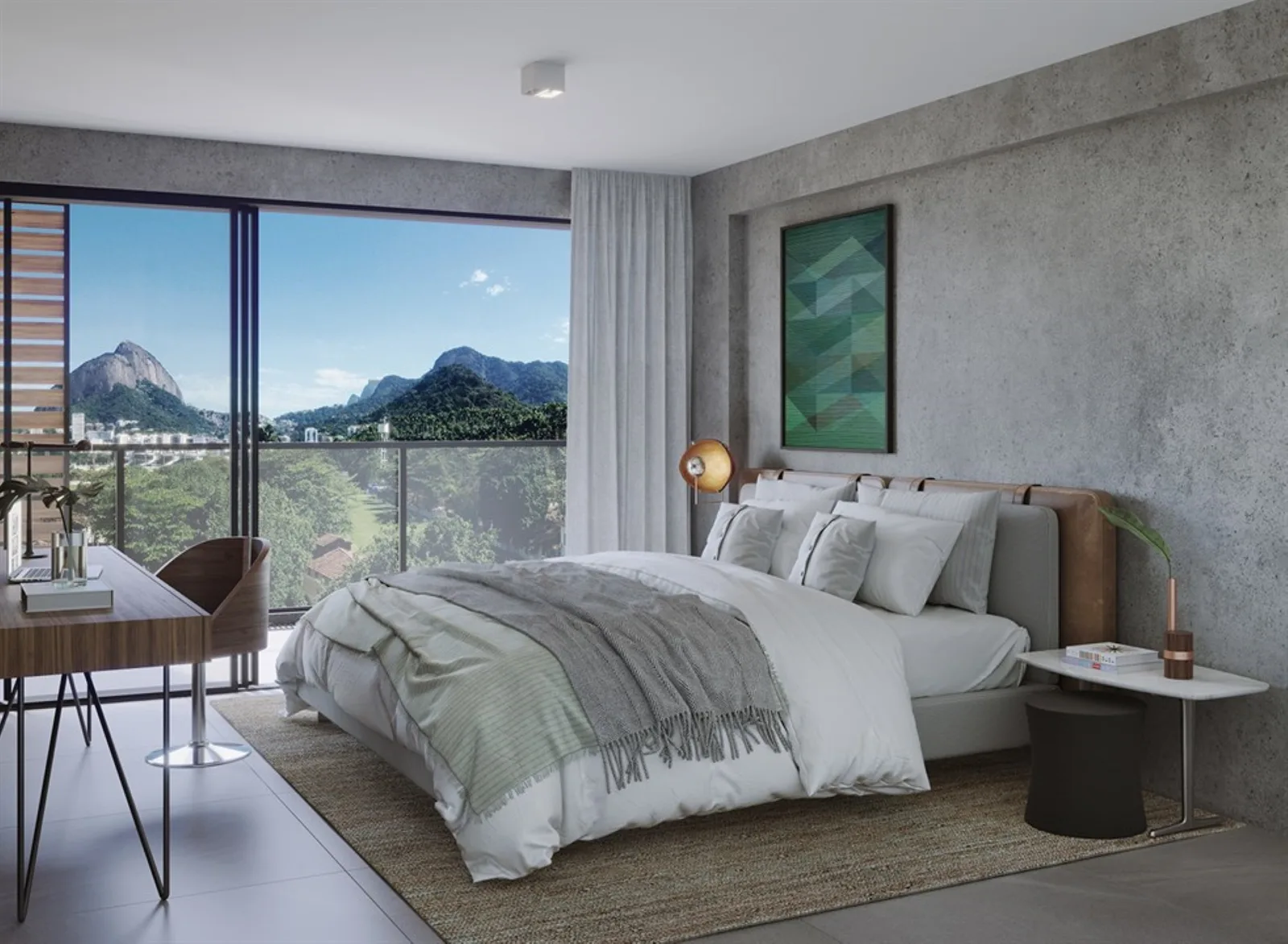 OKA Residence Lagoa — Dormitorio
