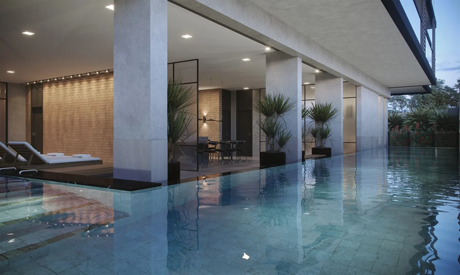 OKA Residence Lagoa — Piscina