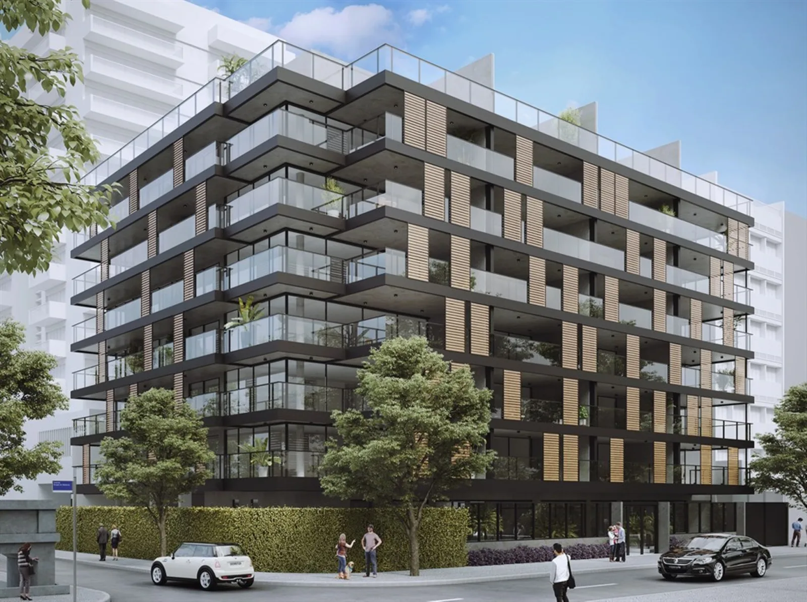 OKA Residence Lagoa — Fachada