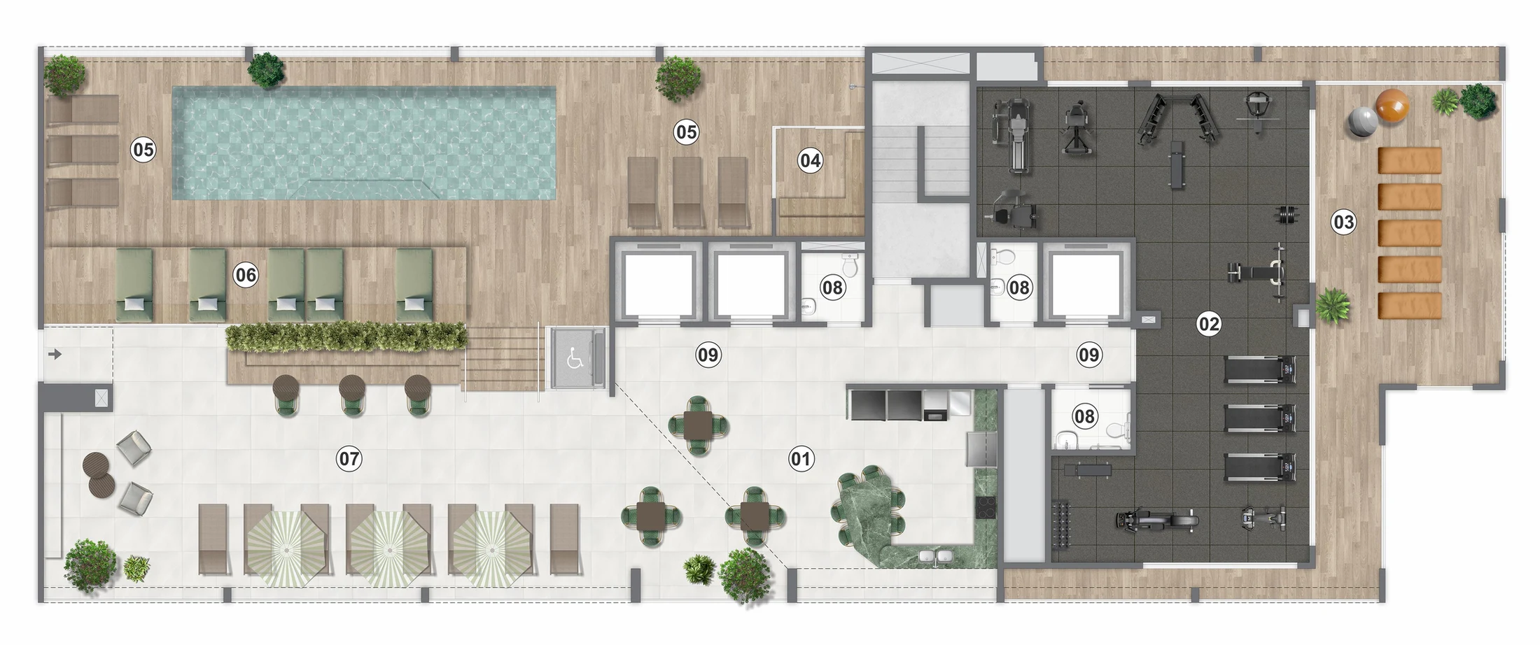 Pavimento rooftop