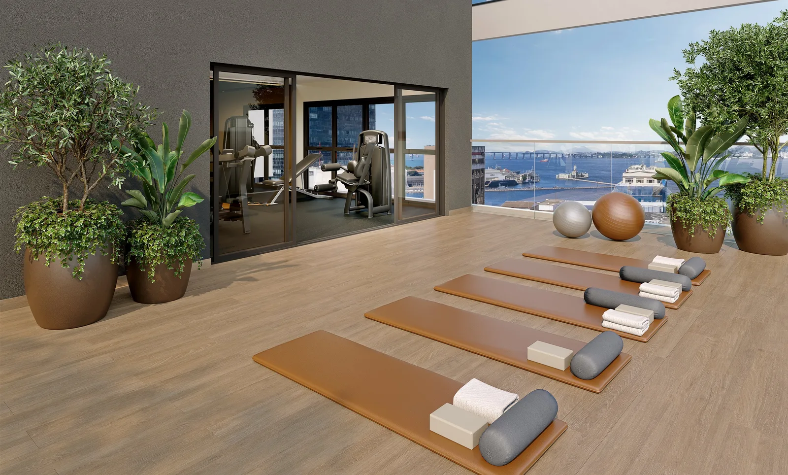 Connect Square — 255 fitness externo