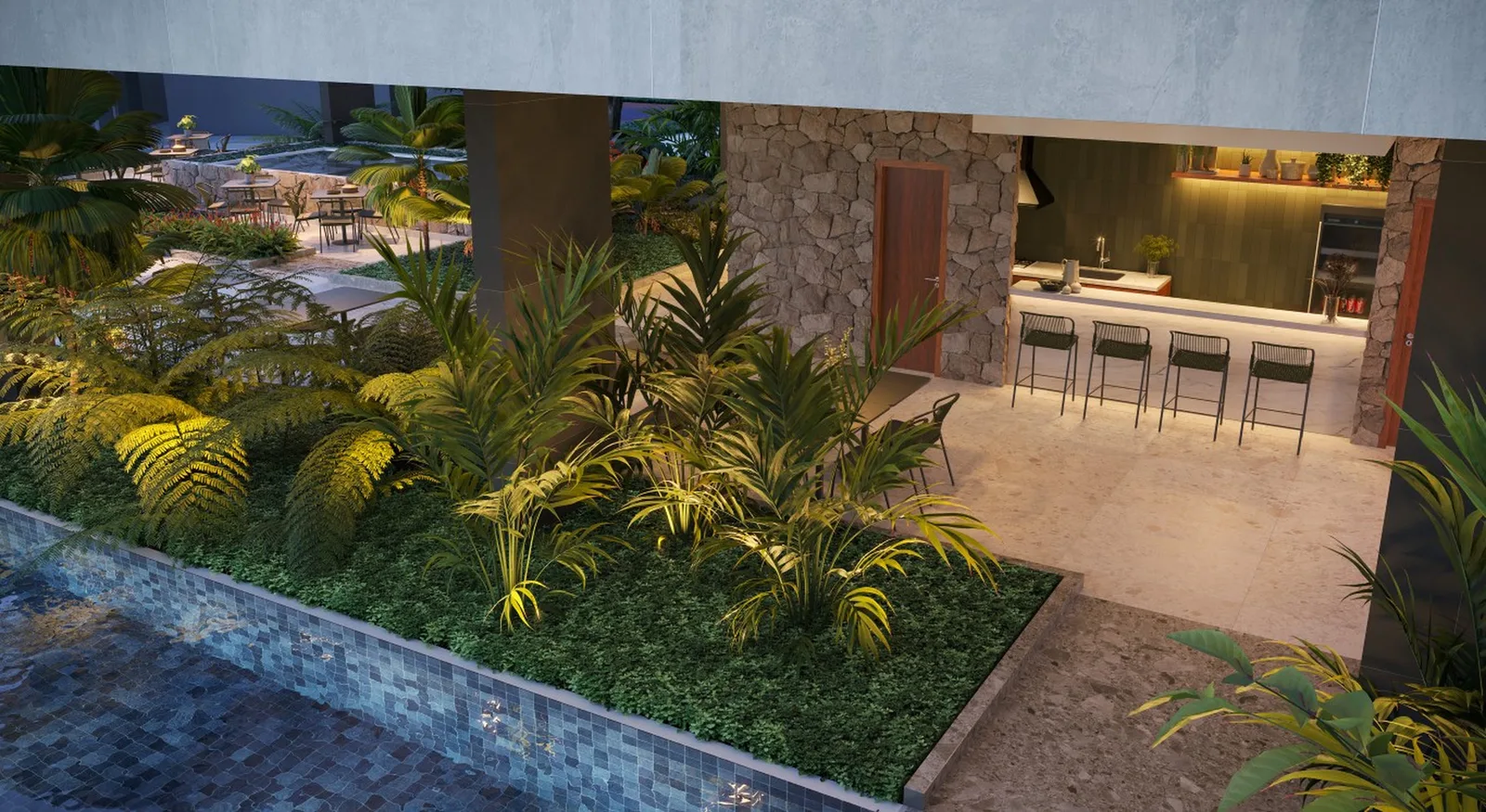 The Grove - Residencial — 290 piscina
