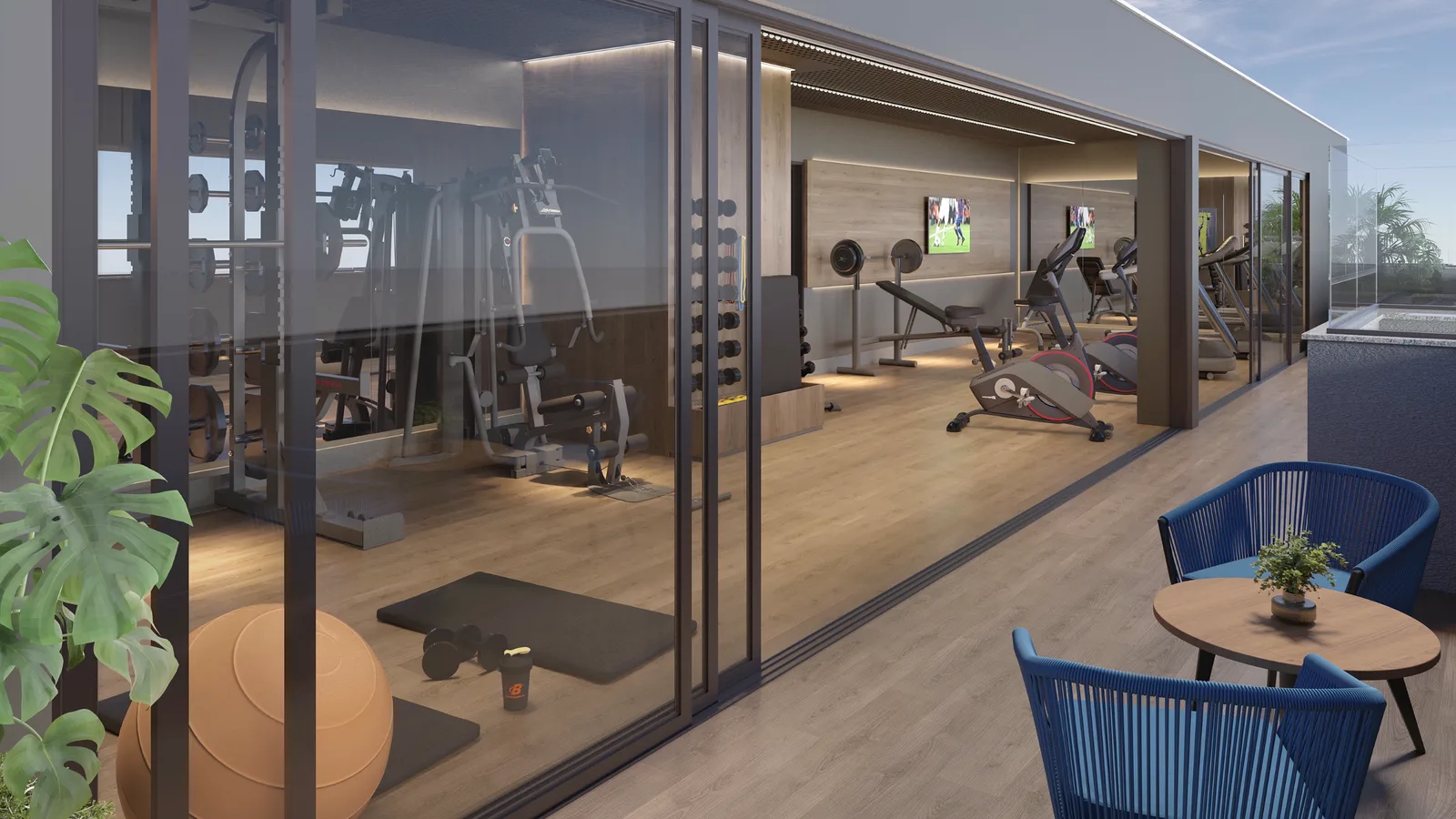 Tide Residencial — Fitness