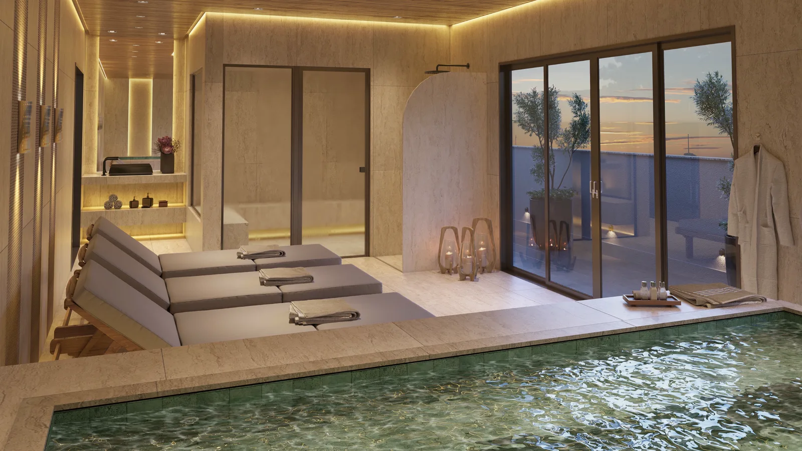 Tide Residencial — Spa