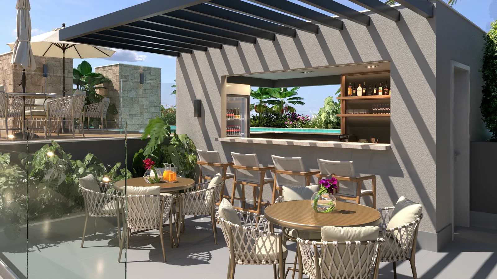 Tide Residencial — Bar