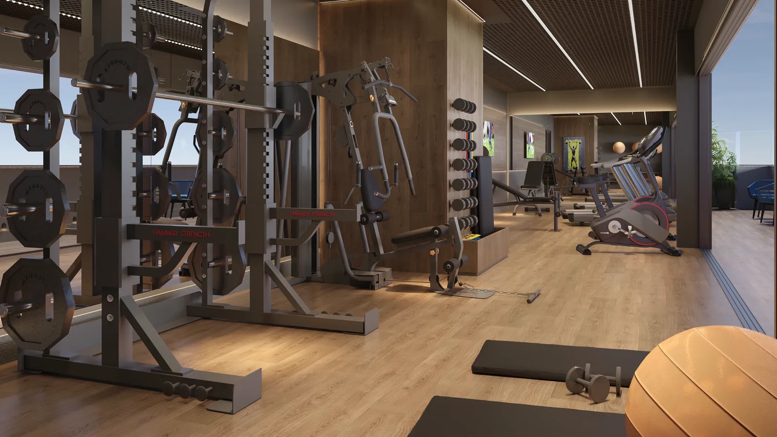 Tide Residencial — Fitness