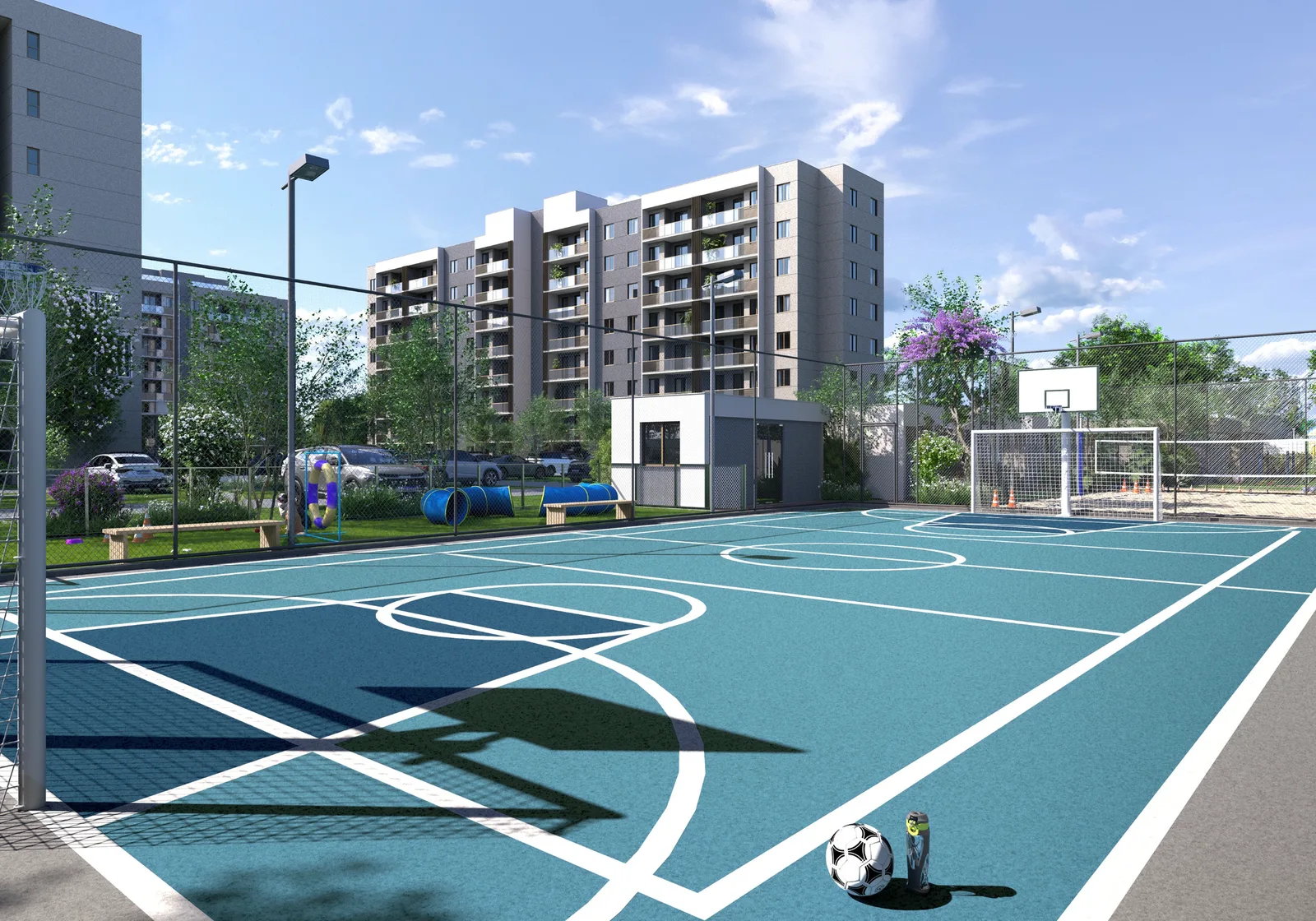Tide Residencial — Quadra