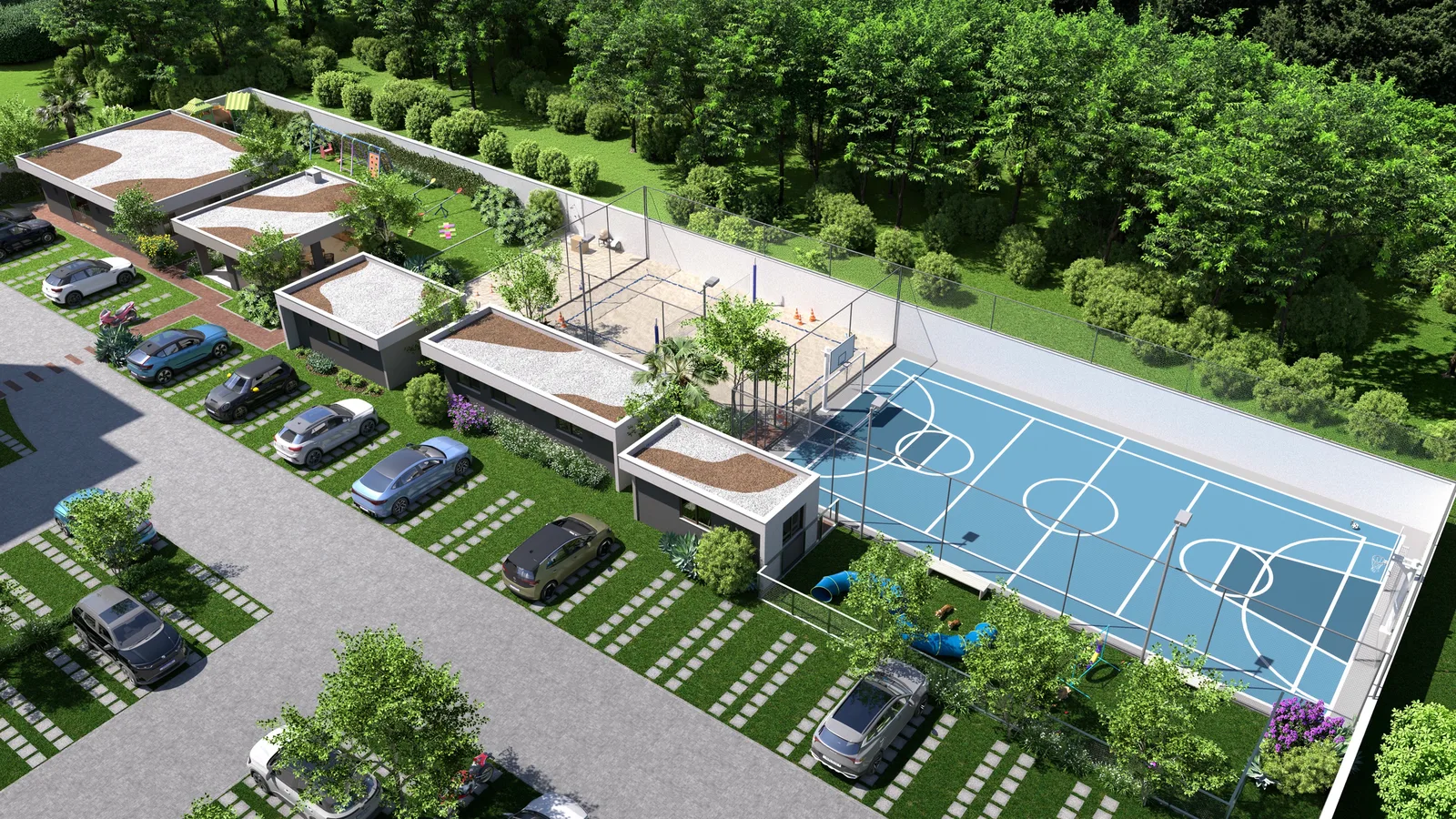 Tide Residencial — Quadra