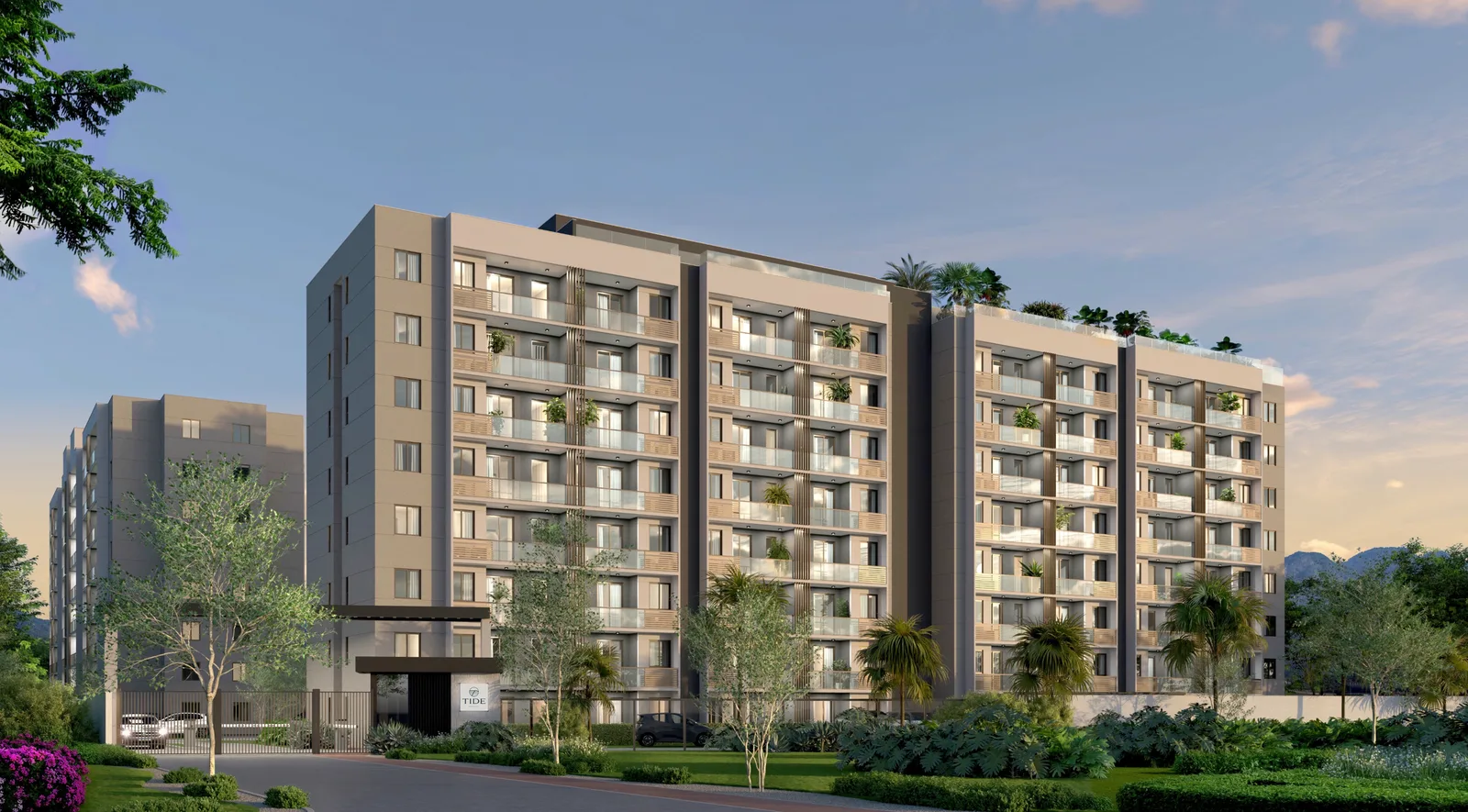 Tide Residencial — Fachada