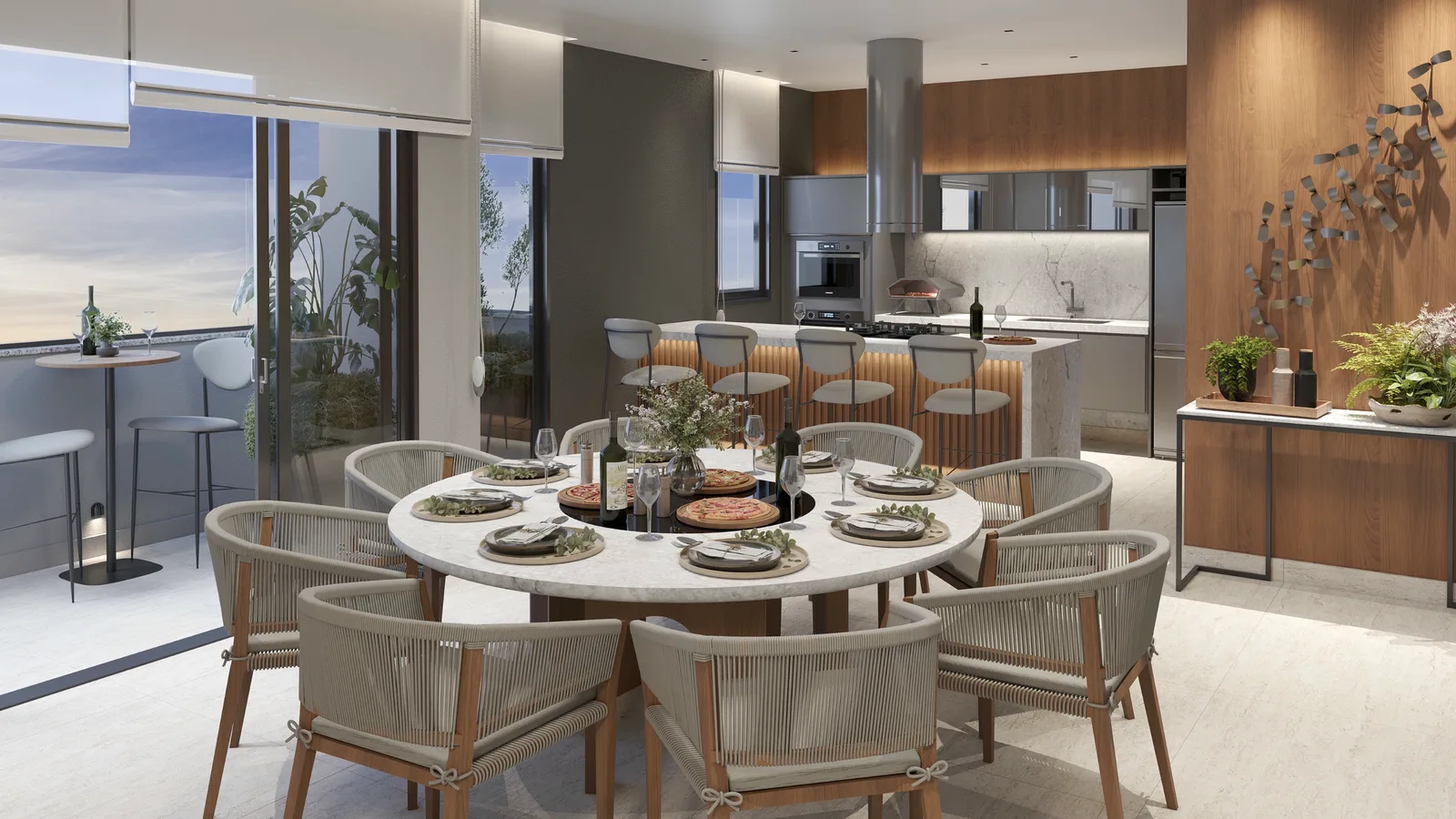Tide Residencial — Espaço gourmet