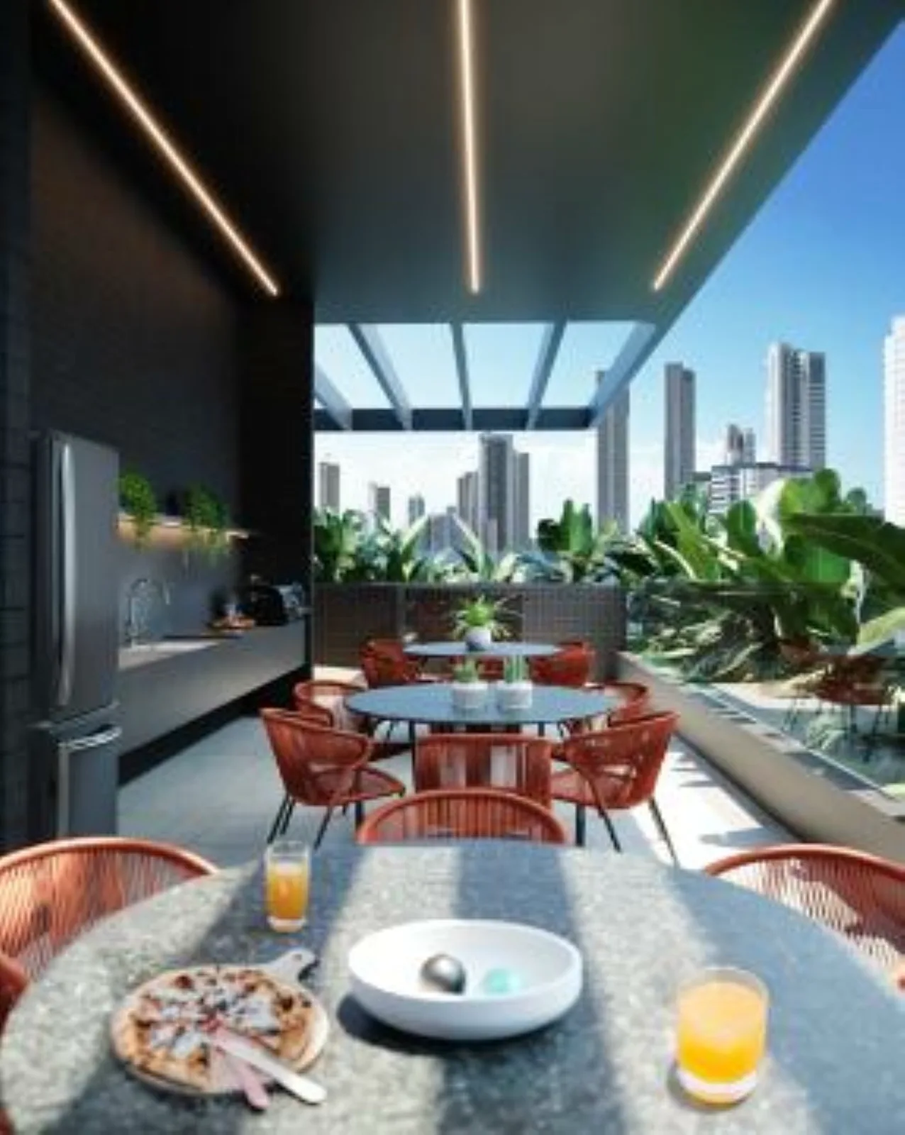 Blessed Home — Espaço gourmet externo