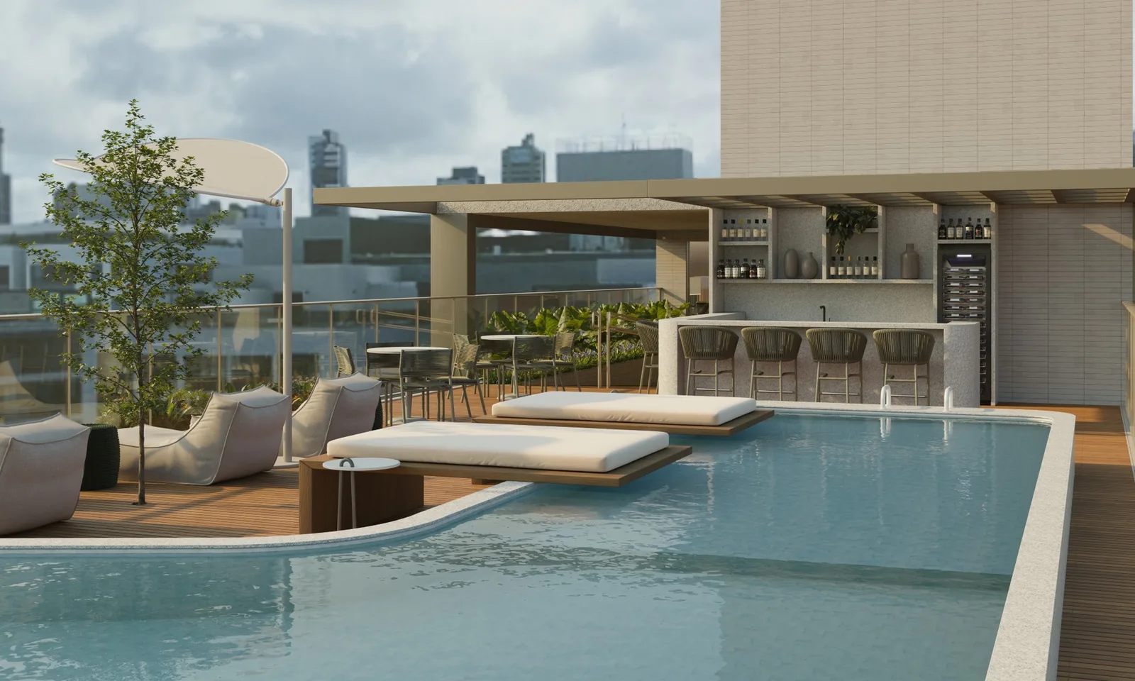Zênite Duna — 292 piscina