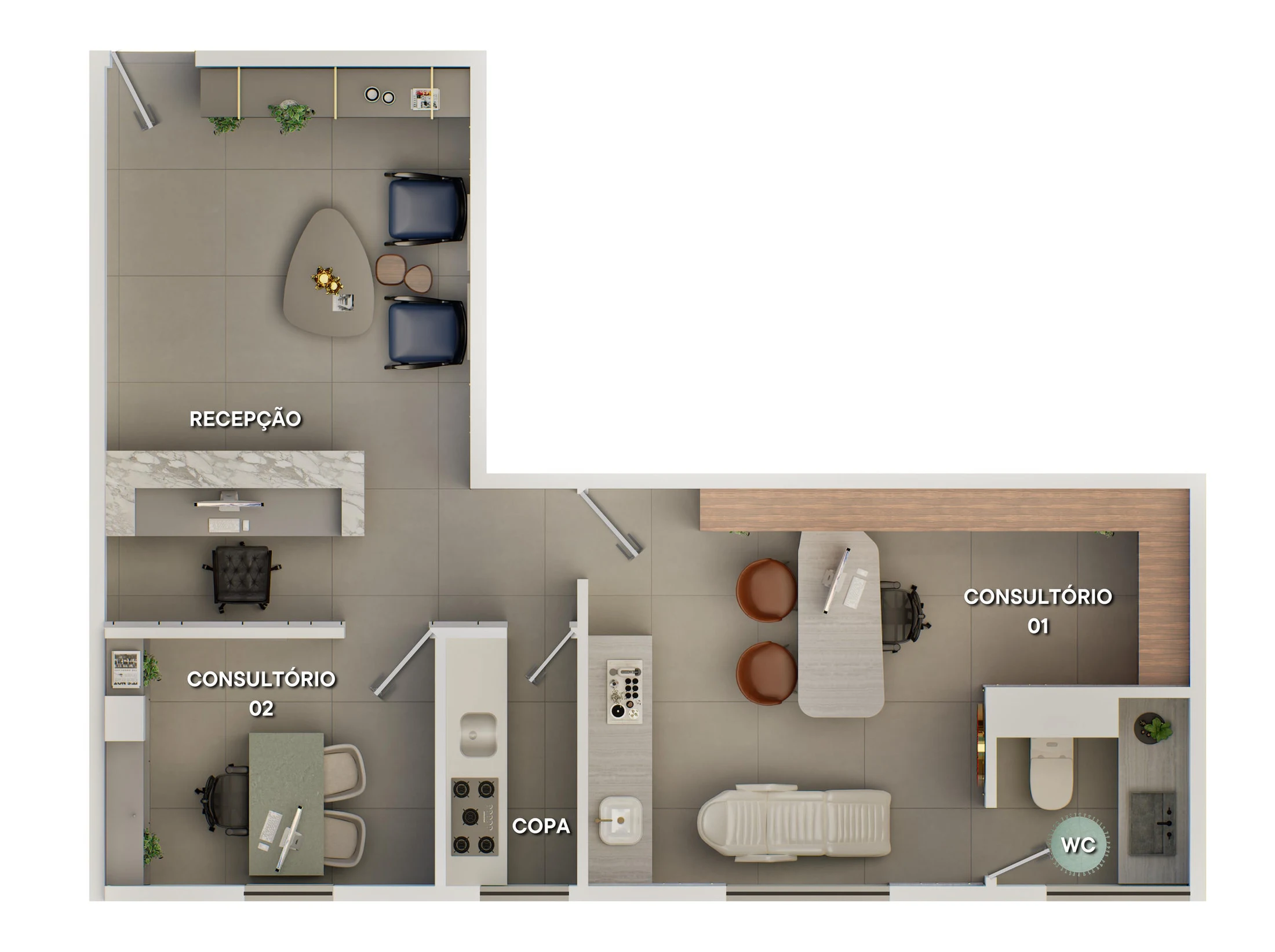 Sala modelo