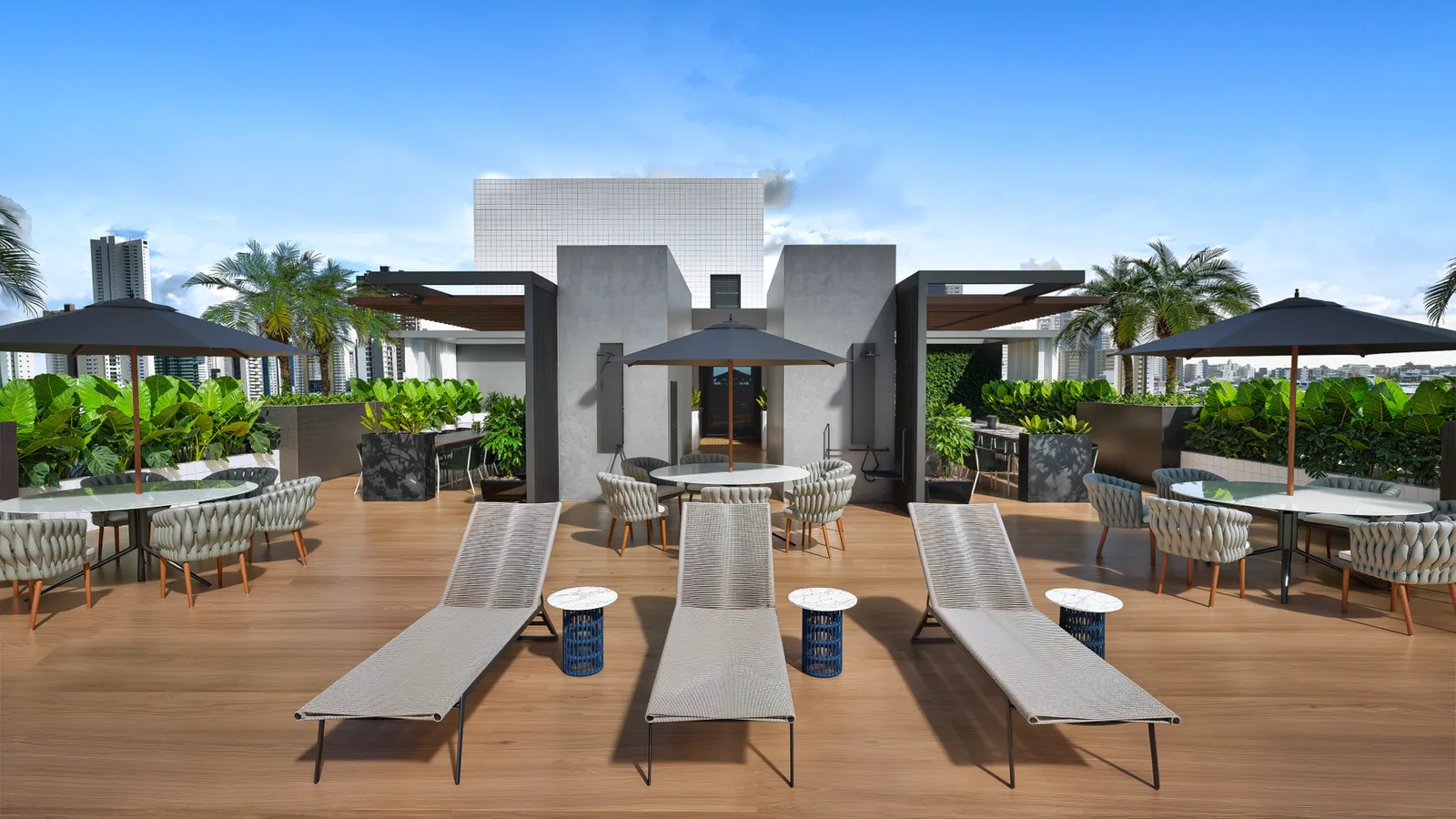 Bloom Living — Terraço coletivo