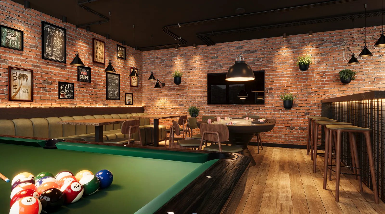 Acqua Ponta de Campina — Sala de jogos