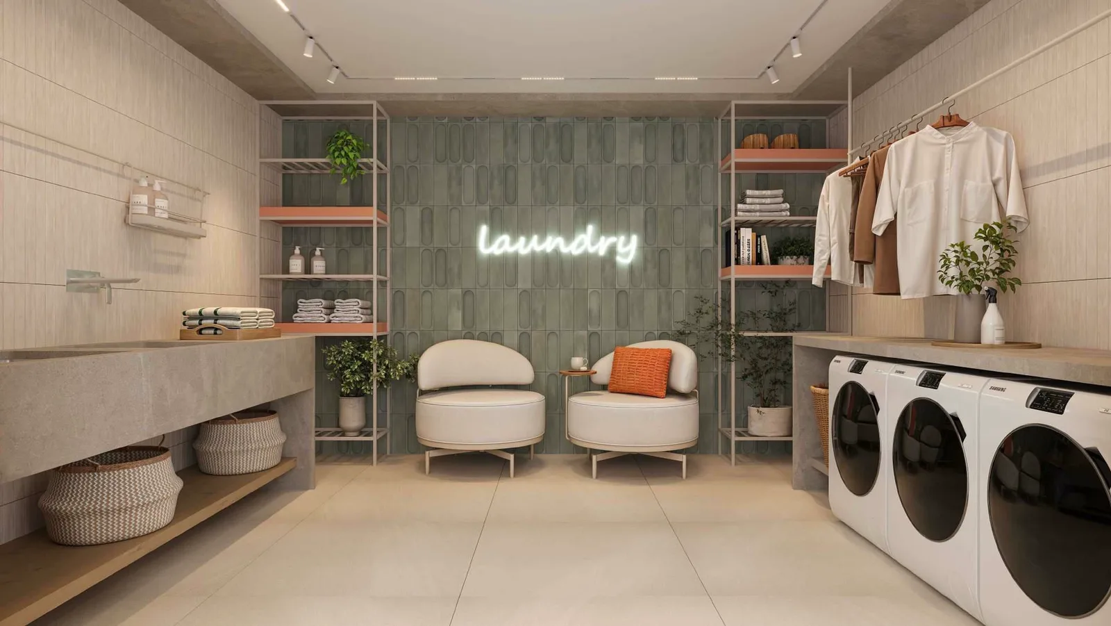 ParkMar Residencial — Lavanderia