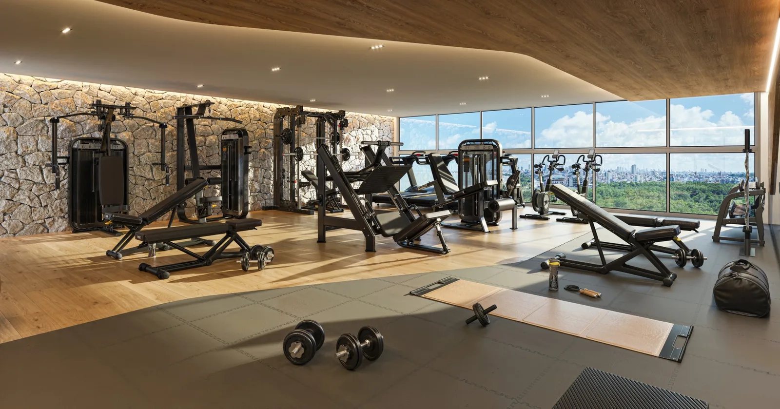 Porto Mare Suítes — 152 fitness