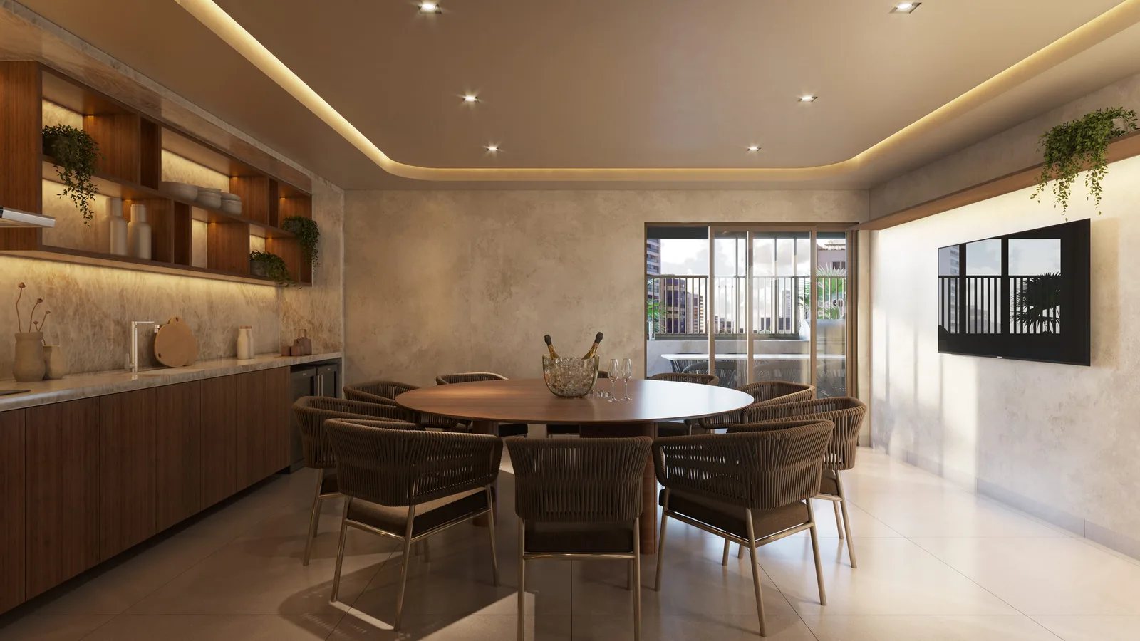 Maison Terrasse — Gourmet privativo
