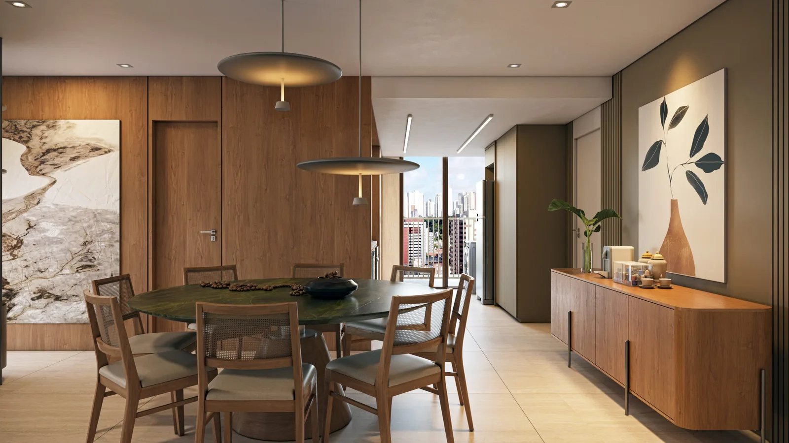 Maison Terrasse — Cozinha apartamento