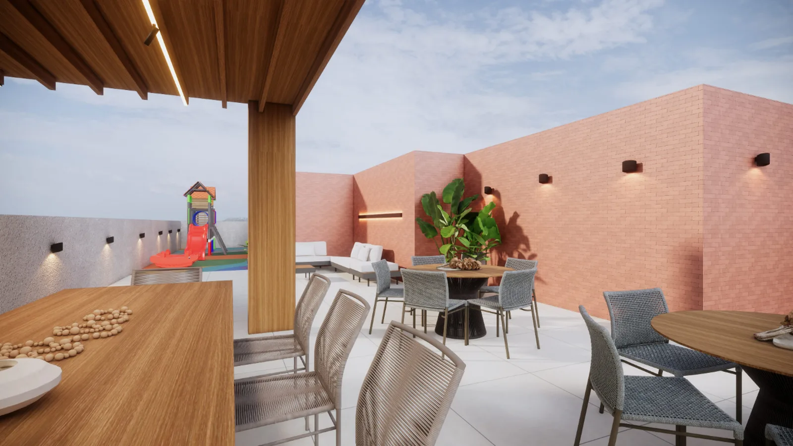 Life One Home & Flat — 272 terraço coletivo