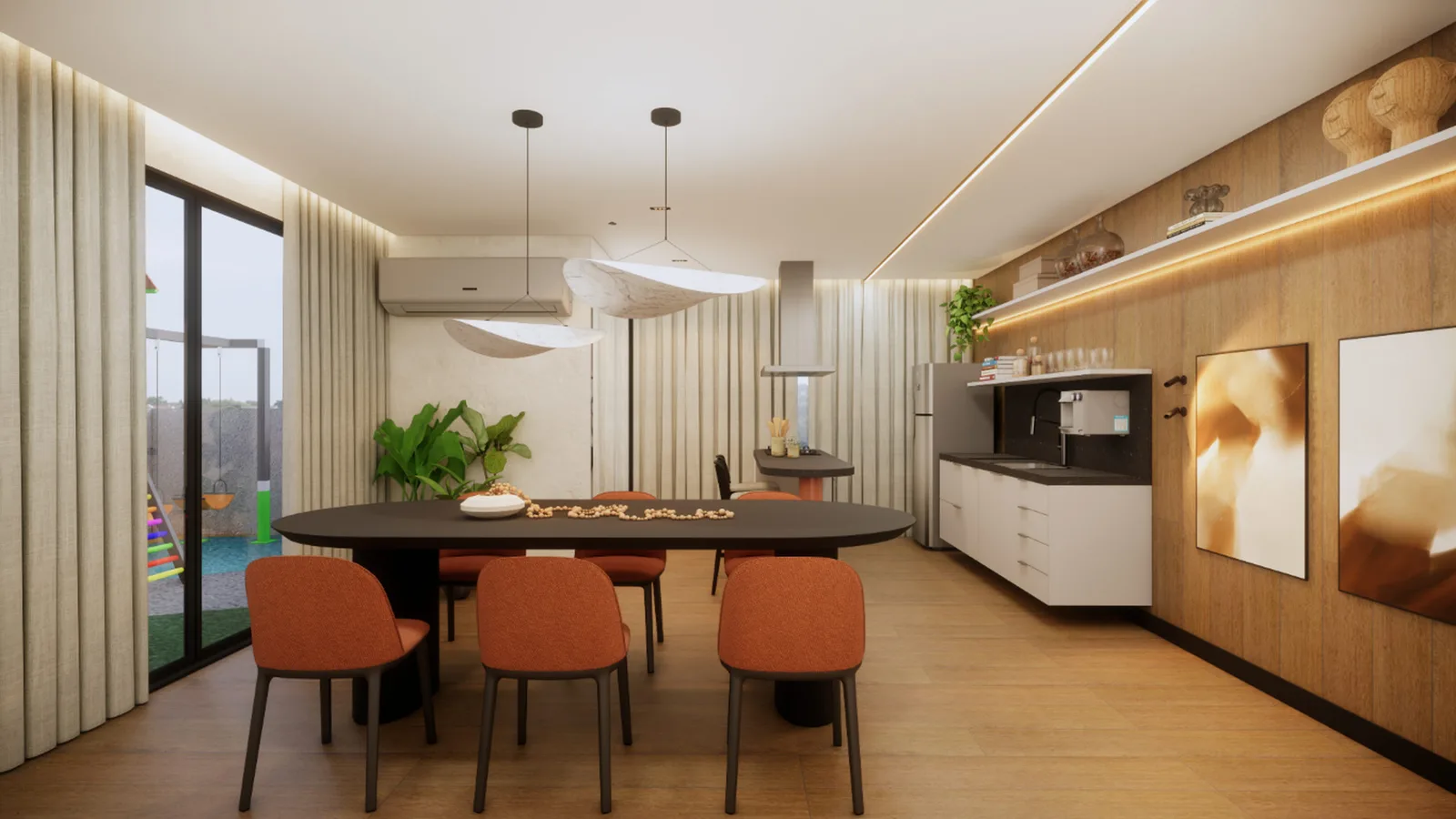 Life One Home & Flat — 165 espaço gourmet