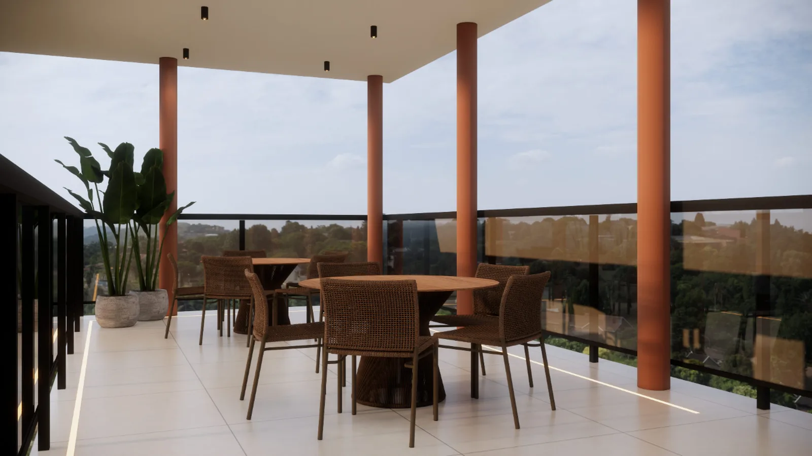Life One Home & Flat — 273 terraço coletivo