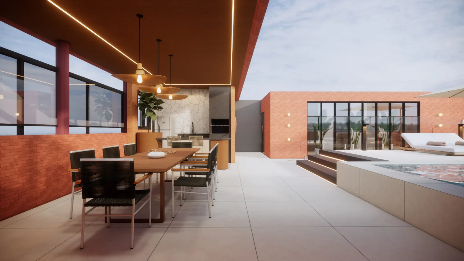 Life One Home & Flat — 242 churrasqueira