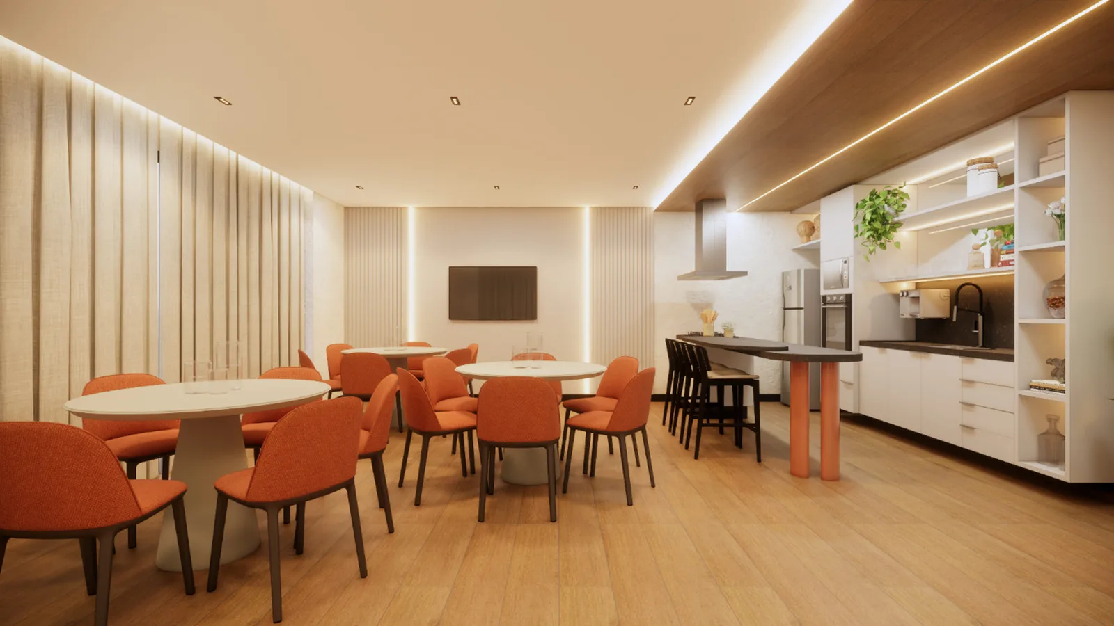 Life One Home & Flat — 162 salão de festas