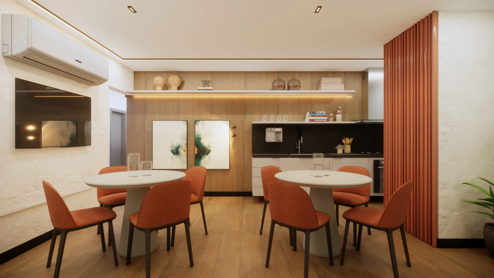 Life One Home & Flat — 167 espaço gourmet