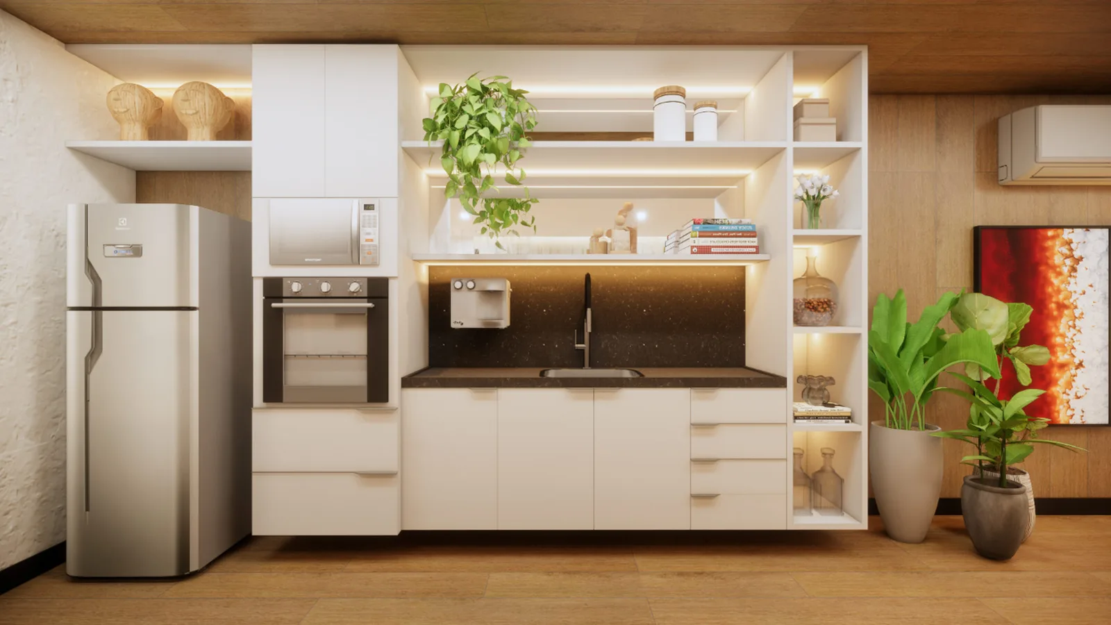 Life One Home & Flat — 169 espaço gourmet